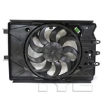 Dual Radiator & Condenser Cooling Fan Assembly For 14-19 Fiat 500L 68202033AA. Fixed Price $146.00.