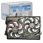 Tyc Dual Radiator & Condenser Fan Assembly For 2005 Chevrolet Equinox Belts Ut. Fixed Price $211.65.