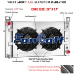 Rows Radiator Shroud Fan For 1999 2012 Chevy Silverado 1500 2500 Yukon 4.8L. Fixed Price $322.05.