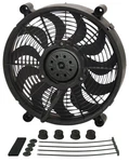 Derale 18214 14'' High Output Single Rad Electric Fan - Standard Mounting Kit. Fixed Price $196.95.