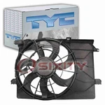 Tyc Dual Radiator & Condenser Fan Assembly For 2011-2016 Kia Sportage 2.4L Wh. Fixed Price $155.90.