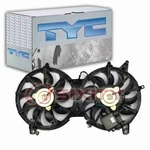 Tyc Dual Radiator & Condenser Fan Assembly For 2014-2015 Infiniti QX70 3.7L Kc. Fixed Price $196.22.