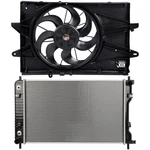 Electric Radiator Cooling Fan Kit For 2010-2017 Chevrolet Equinox 2.4L 2384CC L4. Fixed Price $144.95.