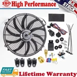 16" Electric Radiator Fan High 3000 Cfm Thermostat Wiring Switch Relay Kit Black. Fixed Price $62.99.
