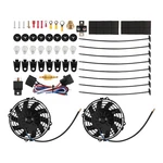 7" Electric Assembly For Universal Car 800CFM 2900RPM Temperature Switch Black. Fixed Price $43.35.