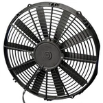 Spal 14" Low Profile Electric Fan - Black Plastic Straight Style Blades 30100385. Fixed Price $125.95.
