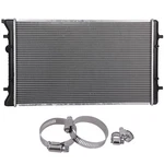 1 X Radiator CU2265 + Set Universal Oil Hose Clamps For 2005-2006 Seat Altea. Fixed Price $50.34.