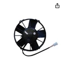9" Condenser Fan Assembly, Puller, Paddle Blade, High Performance, 24V. Fixed Price $172.00.