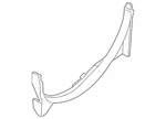 Genuine Nissan Engine Cooling Fan Shroud 21477-ZS00A. Fixed Price $23.88.