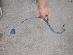 1995-97 Jaguar XJ6 Radiator Fan Motor Support Wire Cable Cut One Connector. Fixed Price $22.95.