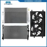 For 2011-2016 Jeep Compass Patriot Electric Radiator Condenser Cooling Fan Kit. Fixed Price $187.43.