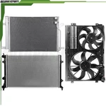 For 2011-2013 Volkswagen Jetta 2.5L Radiator & Condenser Cooling Fan Kit. Fixed Price $184.38.