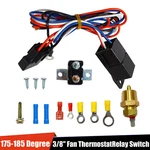 3/8" 175 185 Electric Engine Fan Thermostat Temperature Relay Switch Sensor Kit. Fixed Price $13.99.