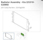 Oem 2013-2018 Toyota RAV-4 Shroud Assembly 16711-0V211. Fixed Price $80.00.