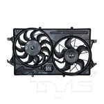 Dual Radiator And Condenser Fan Assembly Tyc 620720 Fits 00-02 Ford Focus. Fixed Price $227.59.