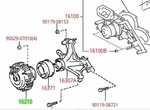 Toyota Tundra 4RUNNER 03-04 4.7L Fan Clutch Coupling Genuine Oem. Fixed Price $237.21.