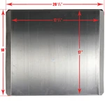 Northern Z40034 Hurricane Engine Driven Fan Shroud - 18 X 20 1/2. Fixed Price $115.95.
