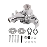 Maxpeedingrods High Volume Flow Chrome Aluminum Long Water Pump For Chevy. Fixed Price $157.78.