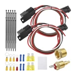 Aynaxcol Dual Electric Cooling Fits 10, 12, 14, And 16 Inch Fans. Fixed Price $31.70.