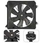 Electric Front A/c Condenser Cooling Fan Assembly For 2013-2017 Honda Accord. Fixed Price $42.31.