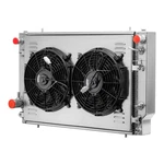 4-ROW Aluminum Radiator Shroud Fan Fit Jaguar Xjs XJ12 5.3L 6.0L V12 1976-96 Us. Fixed Price $359.00.