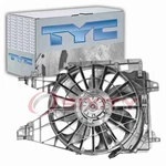 Tyc Dual Radiator & Condenser Fan Assembly For 2005-2013 Chevrolet Corvette Qk. Fixed Price $170.09.