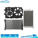 Aluminum Radiator Condenser & Cooling Fan Kit For 2007-2008 Chevrolet Equinox. Fixed Price $240.69.
