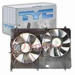 Tyc Dual Radiator & Condenser Fan Assembly For 2004-2008 Mitsubishi Endeavor Vh. Fixed Price $252.08.
