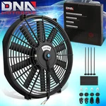 16" Pull/push Slim 12-VOLT Electric Radiator Black Cooling+mounting Kit Fans. Fixed Price $35.99.