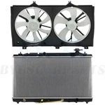 Car Radiator And Cooling Fan Kit Fit For 2009 2010 2011 2012-2014 Toyota Venza. Fixed Price $124.93.