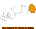 Gm Oem 17-19 Sierra 2500 Hd Cooling Fan-fan Shroud 23208449. Fixed Price $174.18.