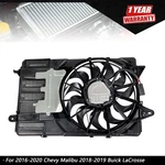 For Buick Lacrosse 2018-2019 Chevy Malibu 2016-2020 Engine Cooling Fan Assembly. Fixed Price $83.21.