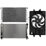 Electric Radiator Condenser Cooling Fan Kit For 2016-2017 Chevrolet Equinox 2.4L. Fixed Price $196.58.