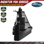 Radiator Cooling Fan Shroud For Toyota Corolla 2009-2017 Matrix 2009-2013 1.8L. Fixed Price $39.98.