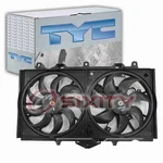 Tyc Dual Radiator & Condenser Fan Assembly For 2014-2016 Infiniti Q50 3.5L Bo. Fixed Price $268.79.