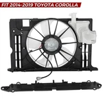 For 2014-2019 Toyota Corolla Le Xse Radiator Condenser Cooling Fan Assembly. Fixed Price $55.99.