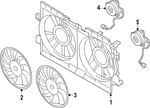 Genuine Subaru Fan Shroud 45122FN000. Fixed Price $75.50.