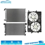 Aluminum Radiator Condenser & Cooling Fan Kit For 2014-2018 Jeep Cherokee 3.2L. Fixed Price $200.47.