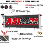 Aluminum 3 Row Radiator For 1991-2001 1996 Jeep Cherokee Xj 2.5L L4&4.0L L6 A/t. Fixed Price $159.00.