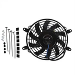 Us 9" 12V Universal Fan Radiator Engine Oil Cooler Electric Slim Asi. Fixed Price $25.99.