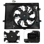 Radiator And Condenser Cooling Fan For 2013-2015 Hyundai Elantra Gt 2.0L. Fixed Price $57.77.