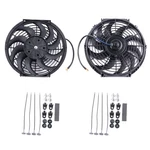 Universal 12"INCH Radiator Condenser Cooling Fan Push Pull Mounting Kit. Fixed Price $41.38.