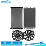 Aluminum Radiator Condenser & Cooling Fan Kit For 2007 2008-2018 Nissan Altima. Fixed Price $189.60.