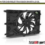 Engine Radiator Cooling Fan W/shroud Assembly For Buick Envista Chevrolet Trax. Fixed Price $116.08.