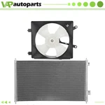 A/c Condenser And Cooling Fan Kit For 2001 2002-2005 Honda Civic 1.7L. Fixed Price $90.38.