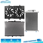 Aluminum Radiator Condenser & Cooling Fan Kit For 2010 2011 12-2013 Nissan Rogue. Fixed Price $199.69.