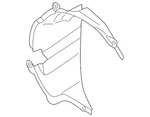 Genuine Audi Duct 9J1-121-673-A. Fixed Price $49.40.
