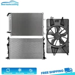 Aluminum Radiator Condenser & Cooling Fan Kit For 2014-2018 Jeep Cherokee 2.4L. Fixed Price $222.91.
