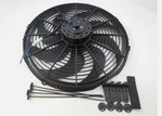 Racing Power Company R1016 16" Universal Cooling Fan W/curved Blades 12V, New. Fixed Price $88.97.