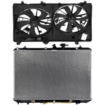 Electric Radiator Cooling Fan Kit For 2008-2013 Toyota Highlander 3.5L 3456CC. Fixed Price $146.35.